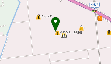 サーティワンアイスクリーム イオンモール明和店の地図画像