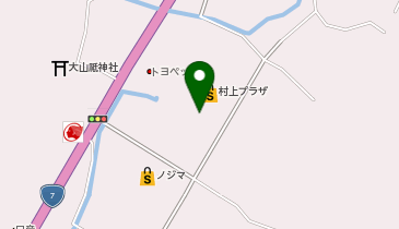 サーティワンアイスクリーム 村上プラザ店の地図画像
