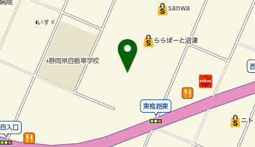 サーティワンアイスクリーム ららぽーと沼津店の地図画像