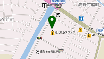 サーティワンアイスクリーム 洛北阪急スクエア店の地図画像