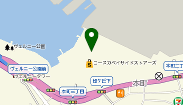 サーティワンアイスクリーム 横須賀Coaska Bayside Stores店の地図画像