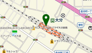 サーティワンアイスクリーム アミュプラザおおいた店の地図画像