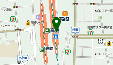 サーティワンアイスクリーム イーサイト高崎店の地図画像