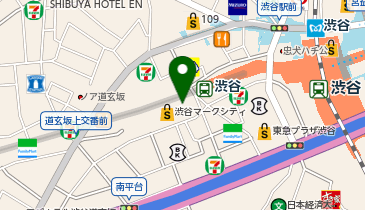 サーティワンアイスクリーム 渋谷マークシティ店の地図画像
