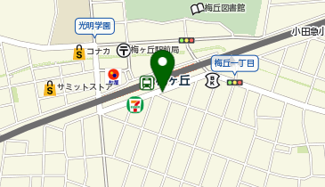 WinBe 梅ケ丘校の地図画像