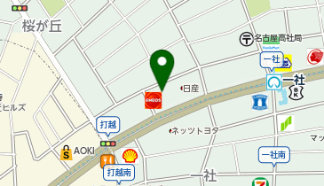 WinBe 名東校の地図画像