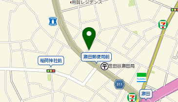 Kids Duo 瀬田の地図画像