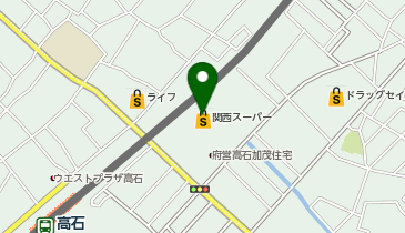 Kids Duo 高石の地図画像