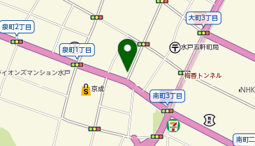 Kids Duo 水戸の地図画像