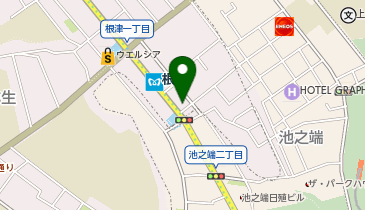 Kids Duo 根津の地図画像