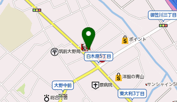 Kids Duo 大野城の地図画像