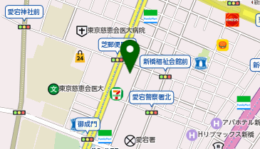 バイリンガル幼児園 Kids Duo International アカデメイア御成門の地図画像