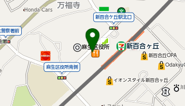 i Kids Star 新百合ケ丘の地図画像