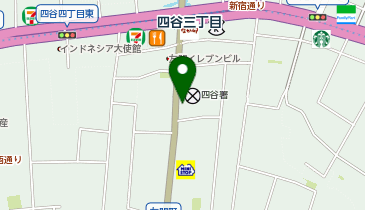 バイリンガル幼児園 i Kids Star 四谷の地図画像