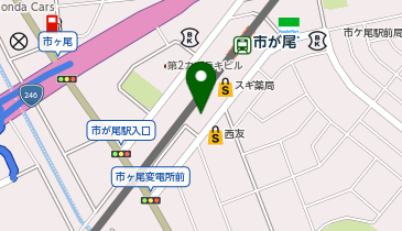 プログラミング教育 HALLO チャイルド・アイズ 市が尾校の地図画像