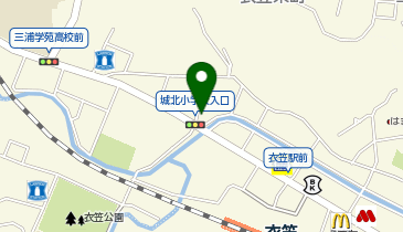 プログラミング教育 HALLO WinBe 衣笠校の地図画像