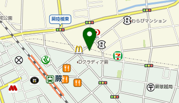 プログラミング教育 HALLO チャイルド・アイズ 蕨駅前校の地図画像