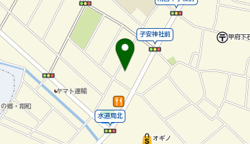 プログラミング教育 HALLO フォネットスクール 甲府校の地図画像
