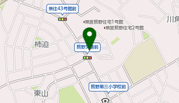 プログラミング教育 HALLO 鴎州塾 熊野校の地図画像