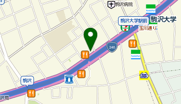 プログラミング教育 HALLO 駒沢大学校の地図画像