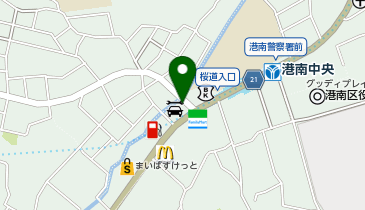 プログラミング教育 HALLO スクールIE 港南中央校の地図画像