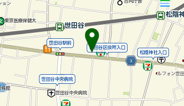 プログラミング教育 HALLO スクールIE 世田谷校の地図画像