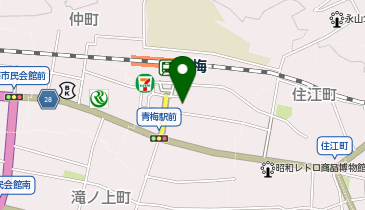 プログラミング教育 HALLO スクールIE 青梅校の地図画像