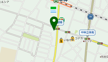プログラミング教育 HALLO スクールIE 中神校の地図画像