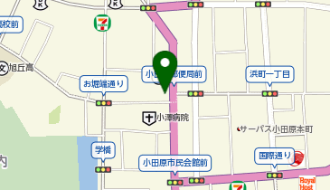 プログラミング教育 HALLO スクールIE 小田原校の地図画像