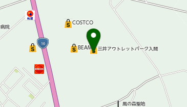 ゴンチャ 三井アウトレットパーク入間店の地図画像