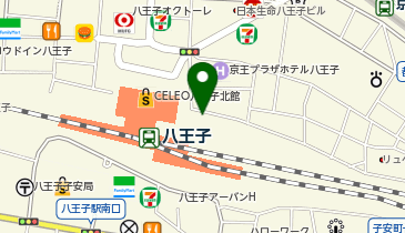 ゴンチャ セレオ八王子店の地図画像