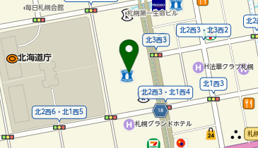 ゴンチャ 札幌赤れんが テラス店の地図画像
