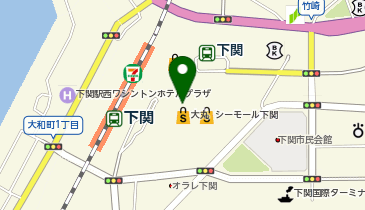 ミュゼプラチナム 大丸下関店の地図画像