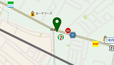 吉野家 船橋二和東店の地図画像