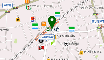 吉野家 小岩駅南口店の地図画像