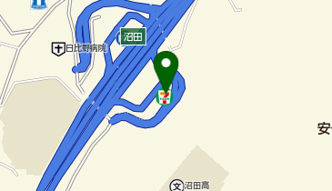 吉野家 山陽道沼田パーキングエリア下り店の地図画像