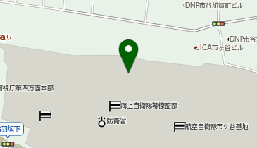 吉野家 市谷本村町店の地図画像