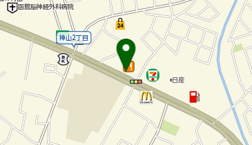 吉野家 函館神山店の地図画像