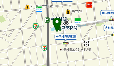 吉野家 東急中央林間駅店の地図画像