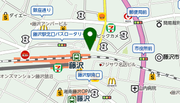 吉野家 藤沢駅北口店の地図画像