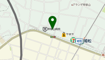 吉野家 帝塚山店の地図画像