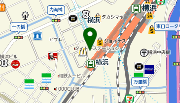 吉野家 横浜ジョイナス店の地図画像