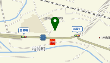 吉野家 盛岡インター店の地図画像