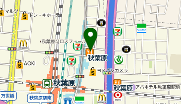 吉野家 秋葉原店の地図画像