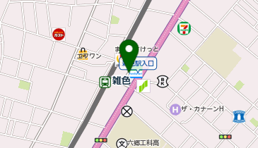 吉野家 雑色店(テイクアウト・デリバリー専門店)の地図画像