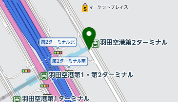 吉野家 羽田空港第2ターミナルビル店の地図画像