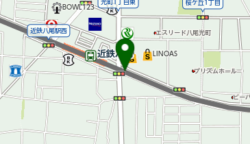 吉野家 近鉄八尾駅前店の地図画像