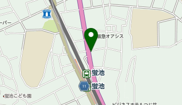 吉野家 阪急蛍池駅前店(テイクアウト・デリバリー専門店)の地図画像