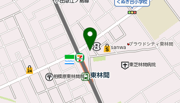 吉野家 東林間店(テイクアウト・デリバリー専門店)の地図画像