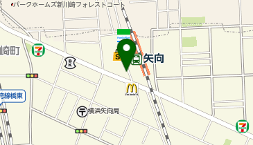 吉野家 矢向駅前店(テイクアウト・デリバリー専門店)の地図画像